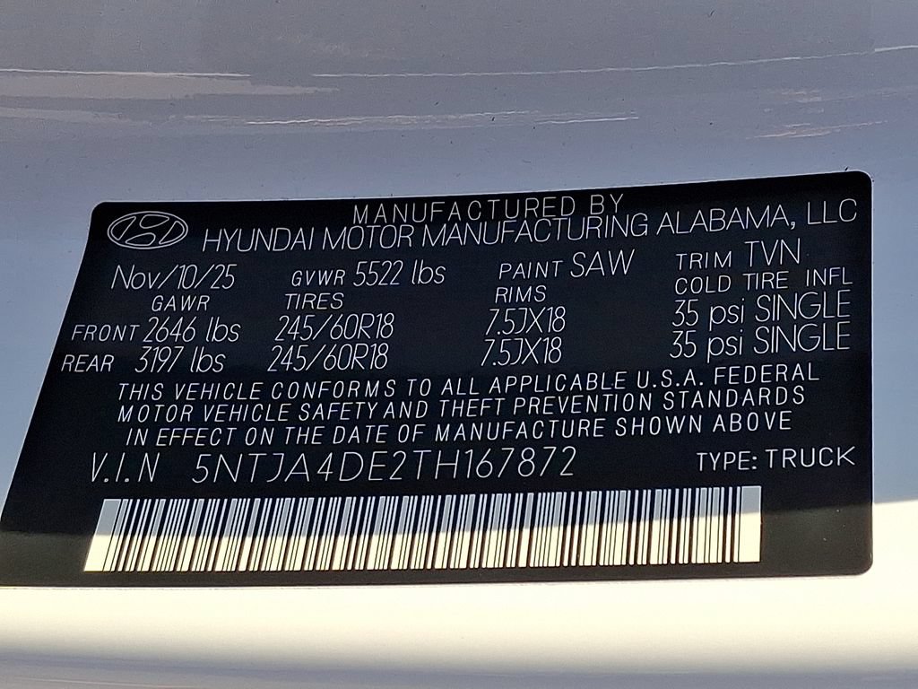 New 2026 Hyundai Santa Cruz SE FWD image 17