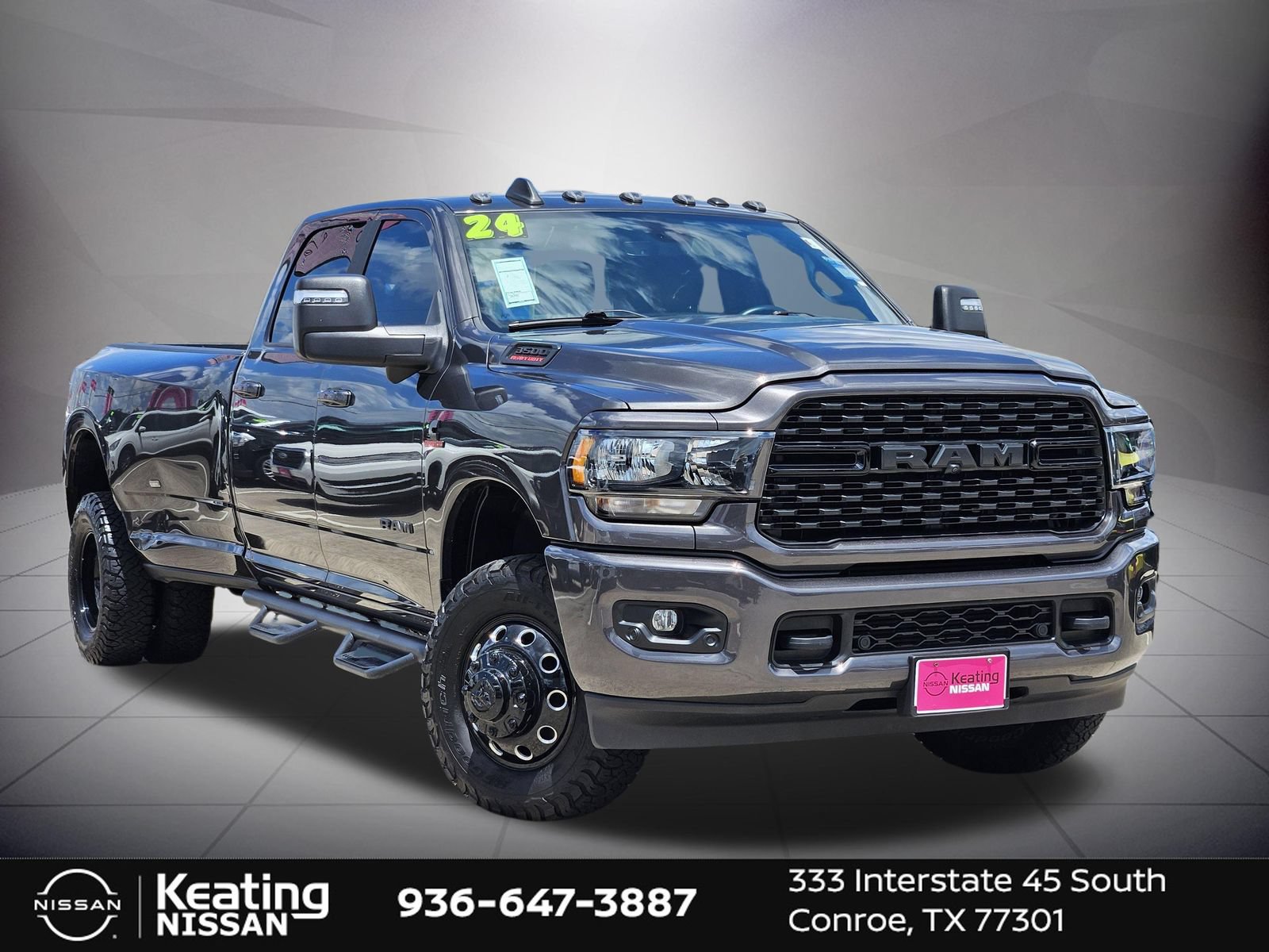 Used 2024 RAM 3500 Lone Star w/ Night Edition AWD/4WD image 3