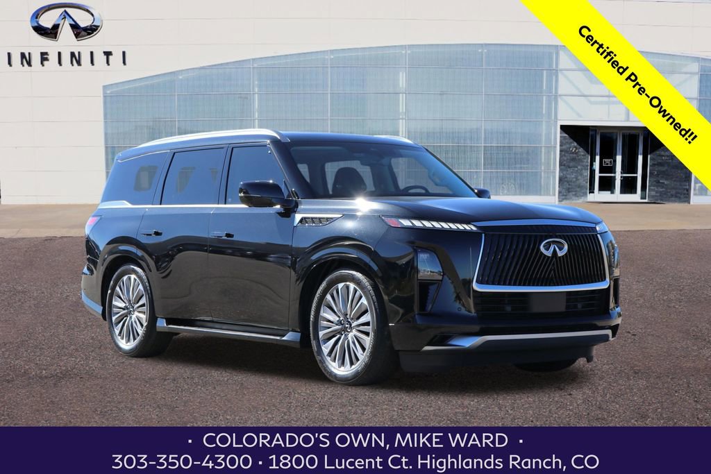 Certified 2025 INFINITI QX80 Sensory image 8