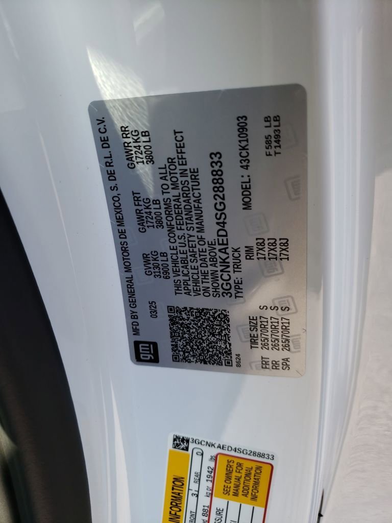 New 2025 Chevrolet Silverado 1500 W/T w/ WT Value Package image 23