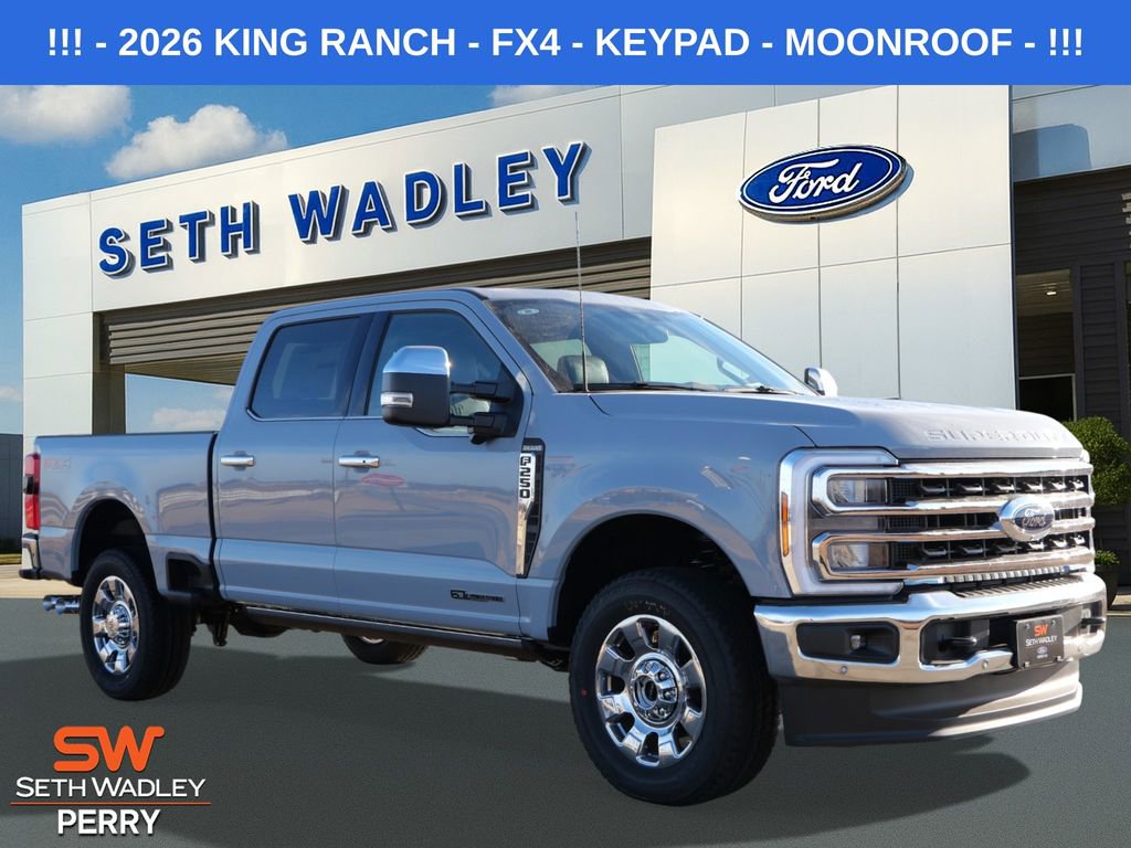 New 2026 Ford F250 King Ranch w/ Chrome Package video 1
