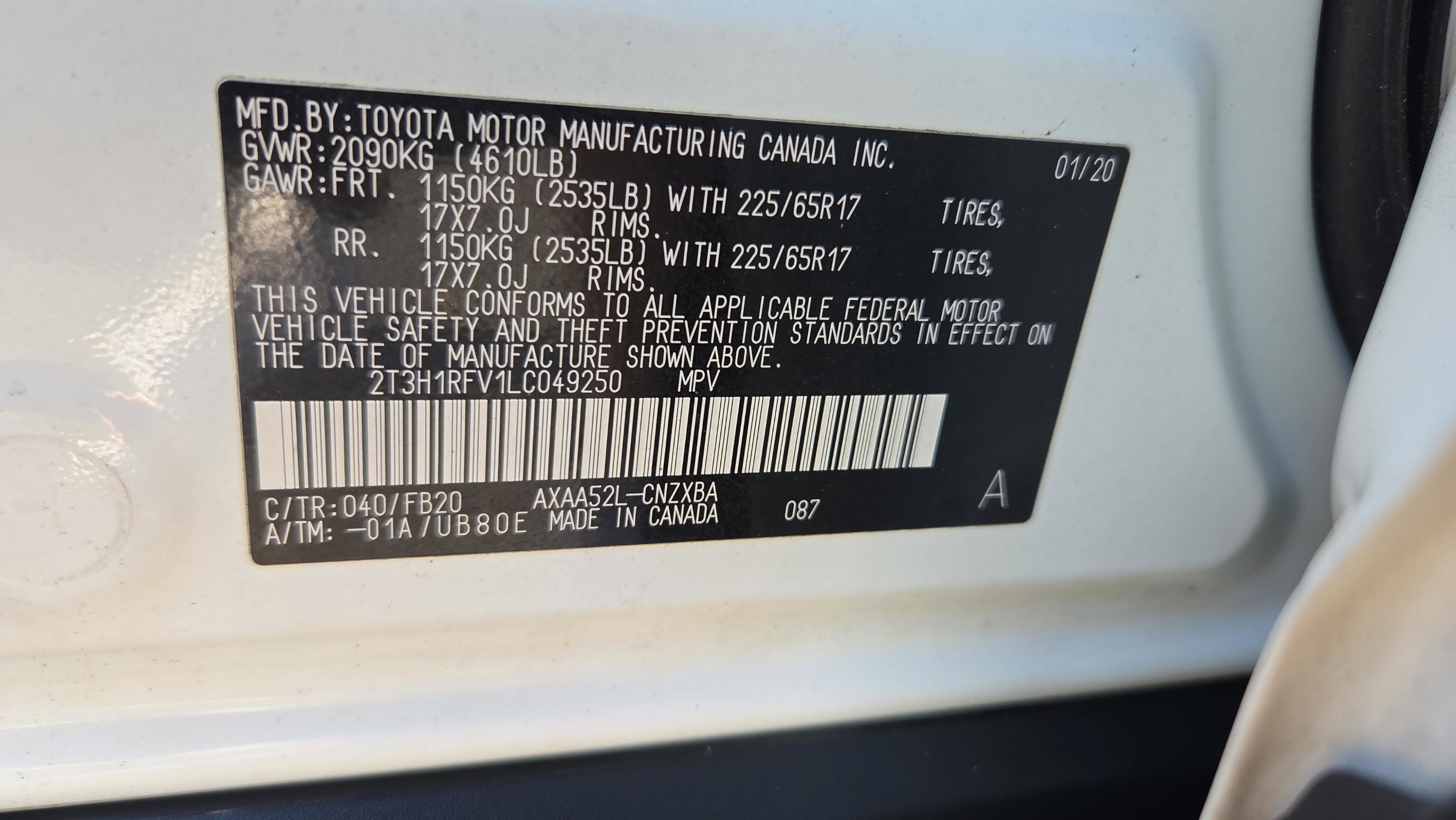 Used 2020 Toyota RAV4 LE image 21