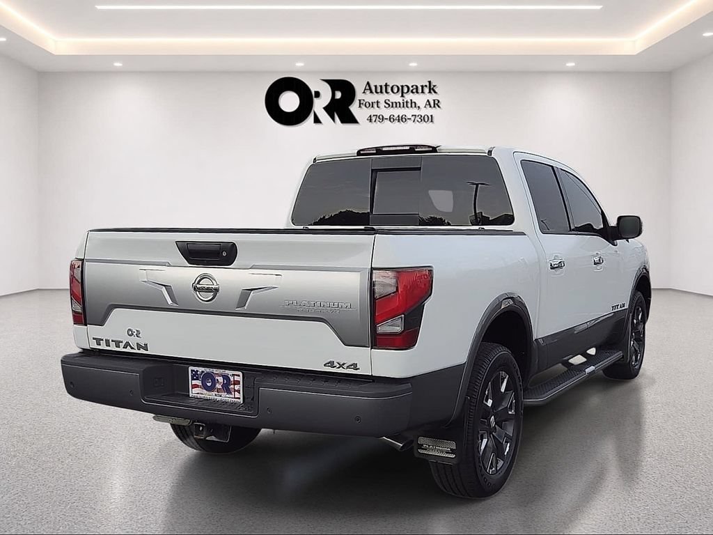 Used 2021 Nissan Titan Platinum Reserve w/ Off Road Protection Package AWD/4WD image 5