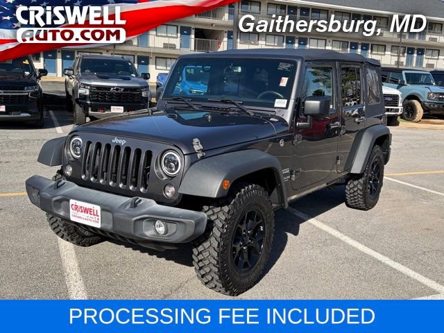 Used 2017 Jeep Wrangler Unlimited Sport w/ Quick Order Package 24S image 1