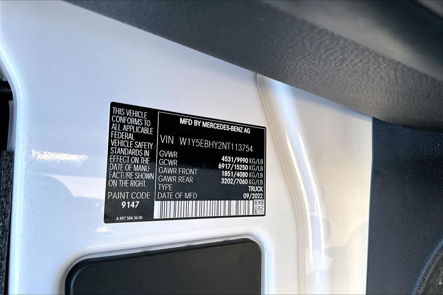 Used 2022 Mercedes-Benz Sprinter 3500 image 33