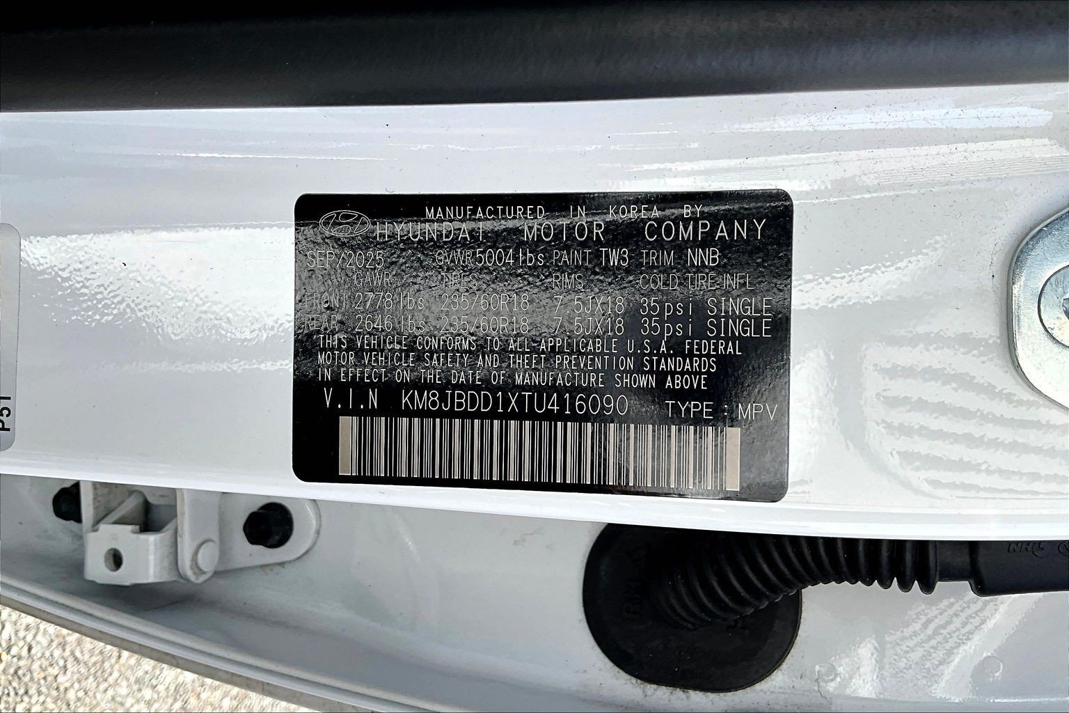 Used 2026 Hyundai Tucson SEL AWD/4WD image 14