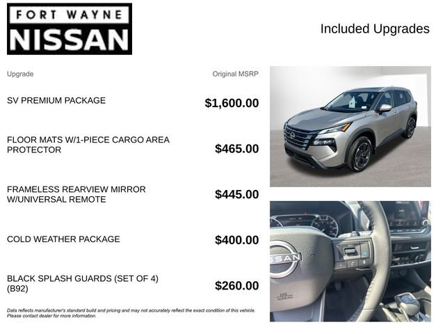 New 2026 Nissan Rogue SV w/ SV Premium Package image 4