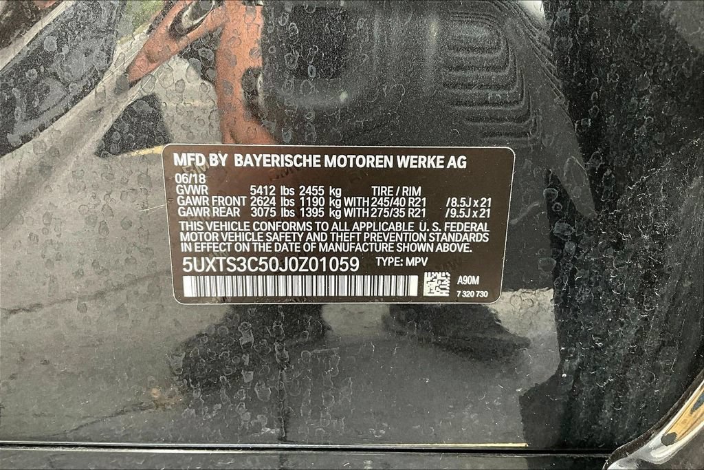 Used 2018 BMW X3 M40i w/ Premium Package AWD/4WD image 18