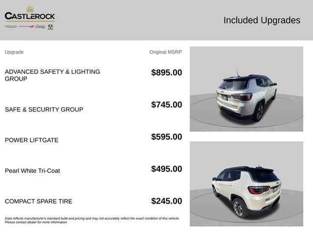 Certified 2018 Jeep Compass Limited AWD/4WD image 7