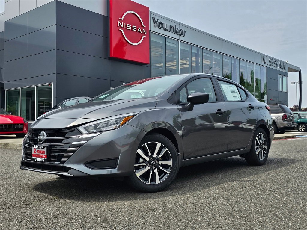 New 2025 Nissan Versa S w/ S Plus Package