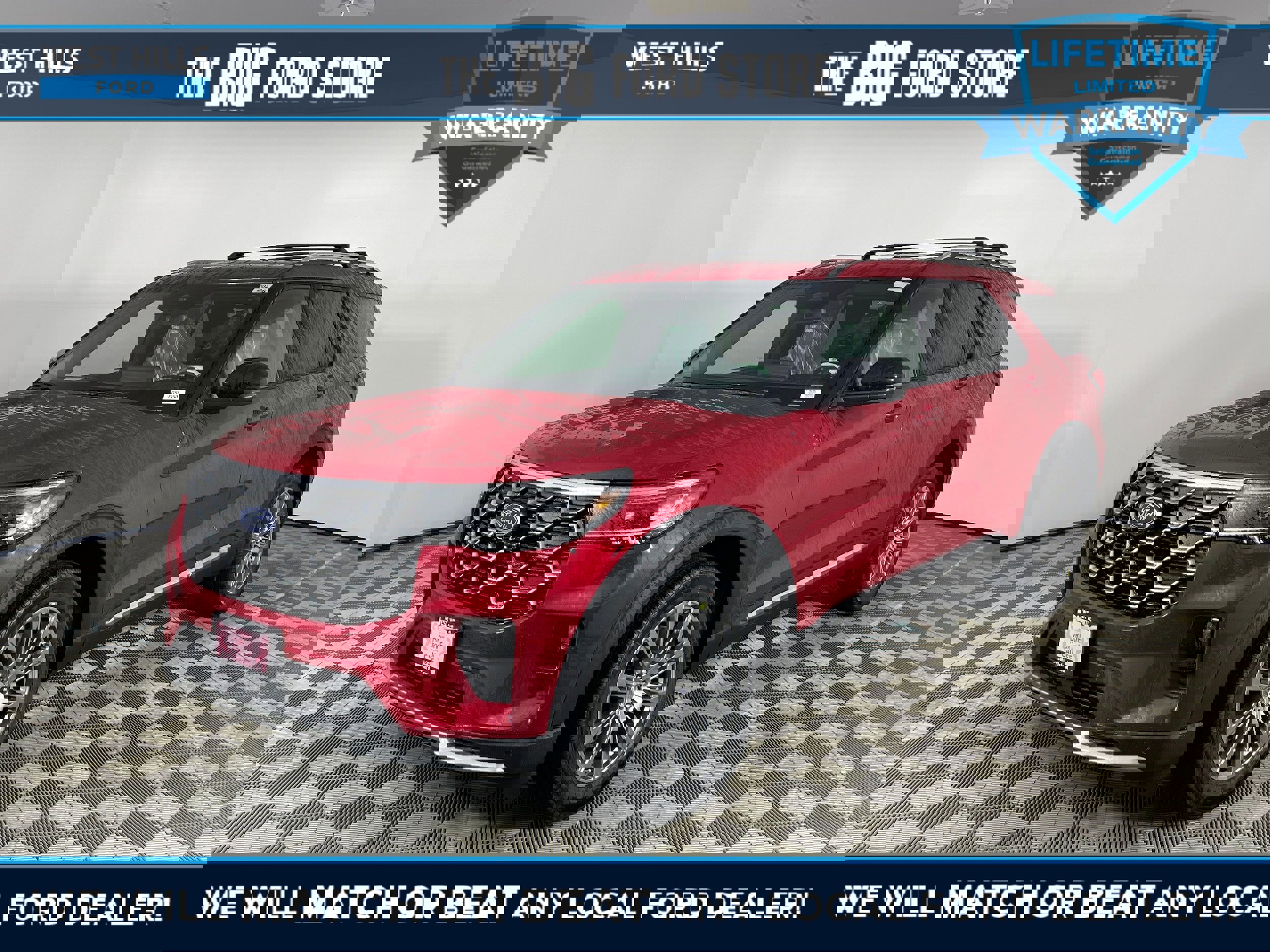 New 2026 Ford Explorer Platinum image 1