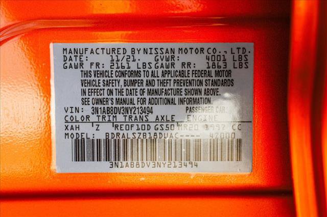Used 2022 Nissan Sentra SR w/ SR Premium Package FWD image 27