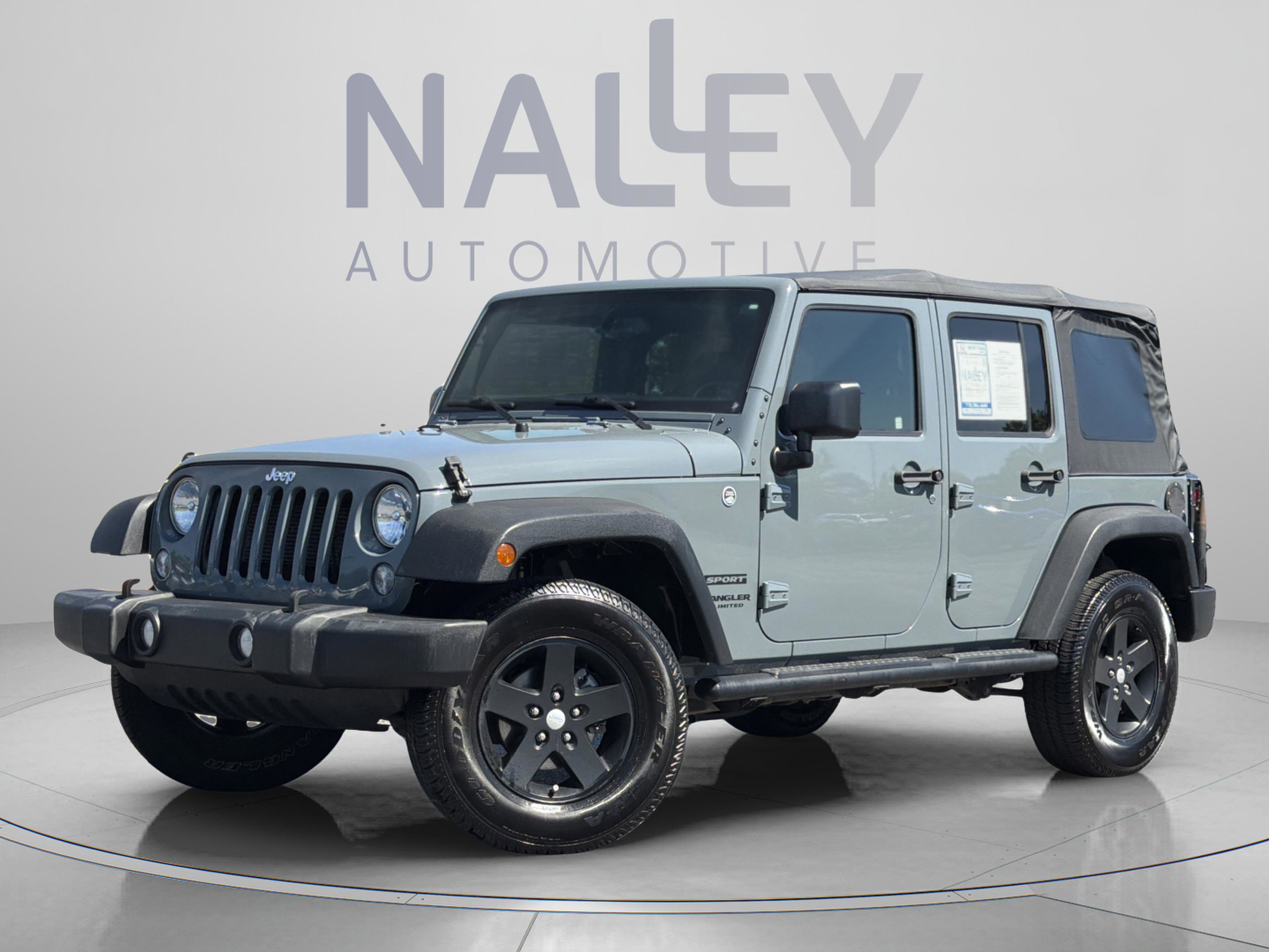 Used 2015 Jeep Wrangler Unlimited Sport w/ Quick Order Package 24S AWD/4WD image 2