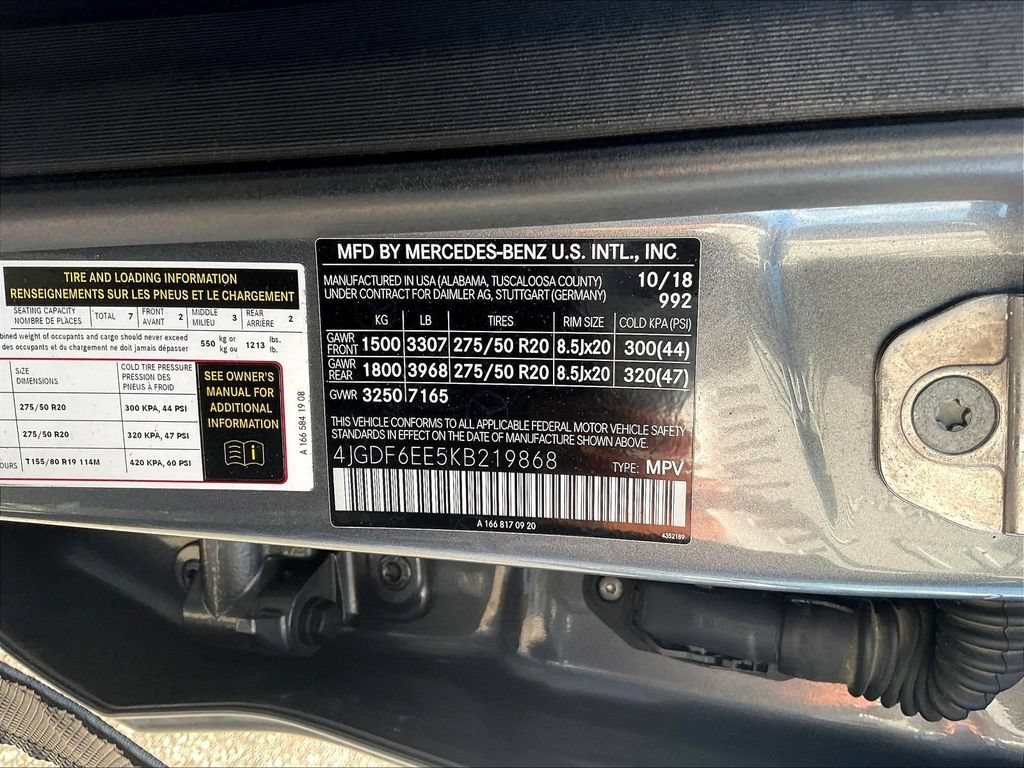 Used 2019 Mercedes-Benz GLS 450 4MATIC image 20