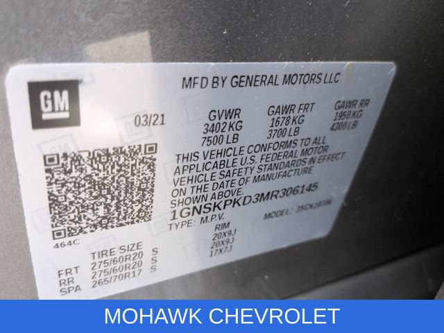 Used 2021 Chevrolet Tahoe Z71 AWD/4WD image 34