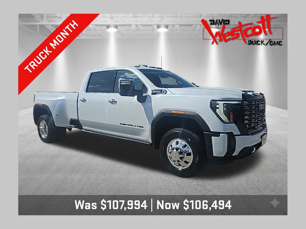 New 2026 GMC Sierra 3500 Denali Ultimate w/ LPO, Black Badging Package
