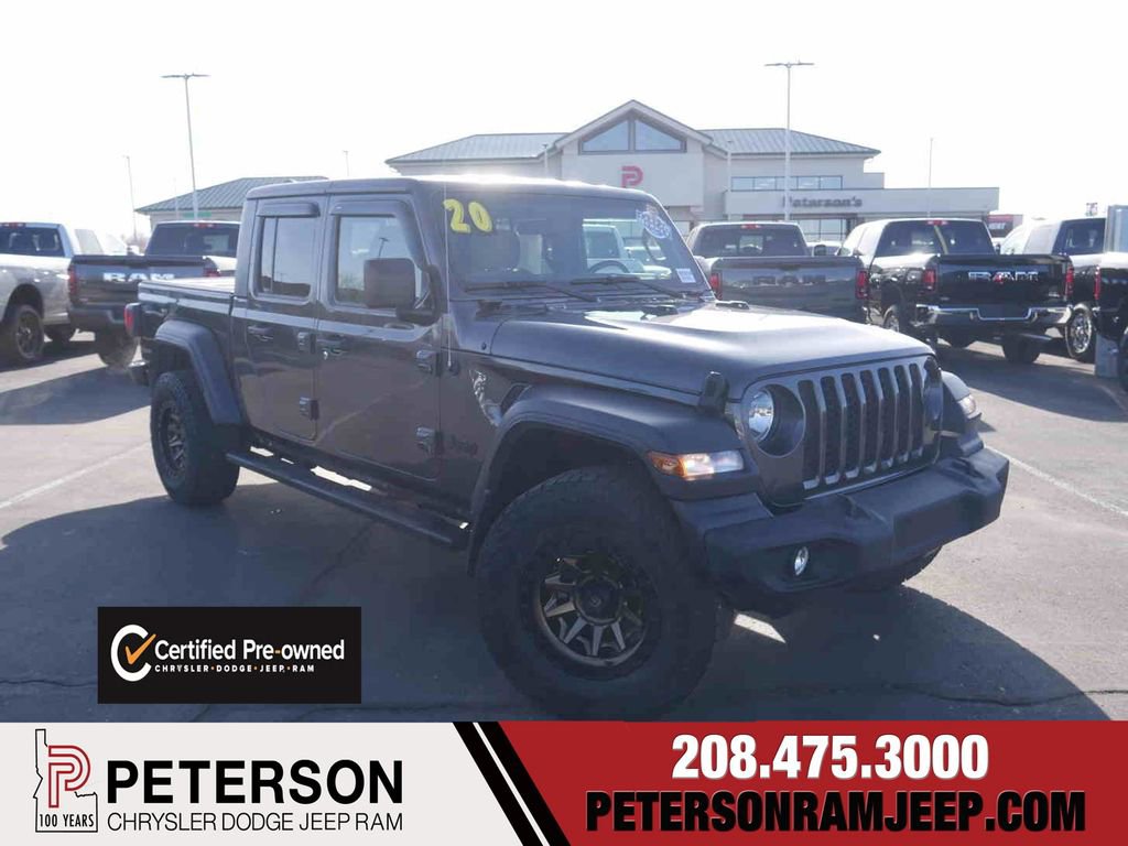 Certified 2020 Jeep Gladiator Sport w/ Quick Order Package 24S