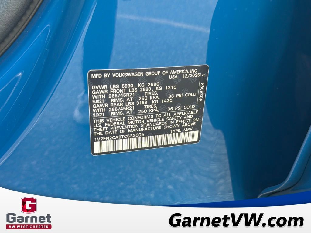 New 2026 Volkswagen Atlas SEL Premium R-Line image 22