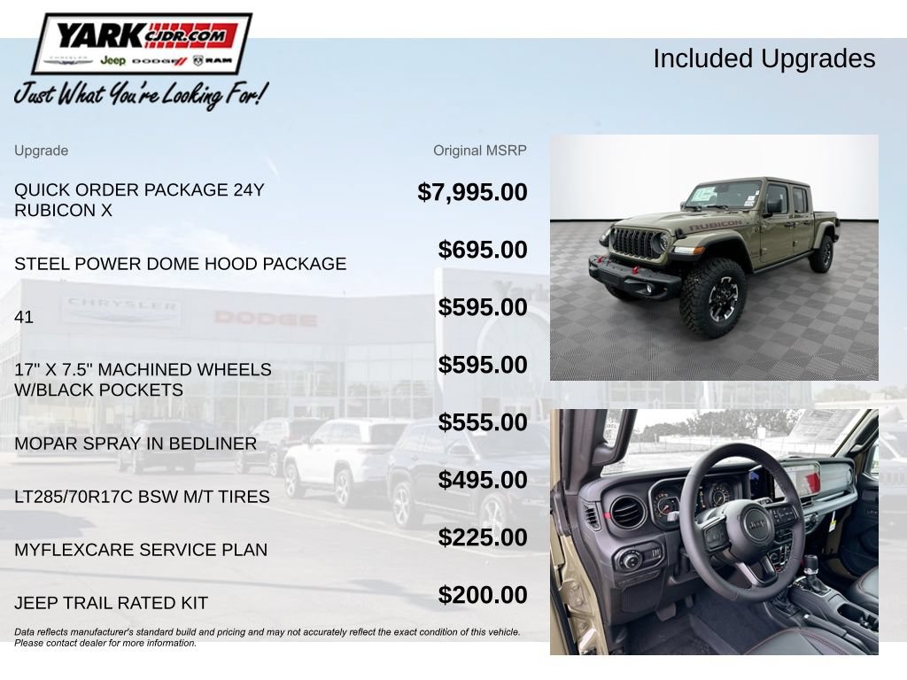 New 2026 Jeep Gladiator Rubicon AWD/4WD video 3