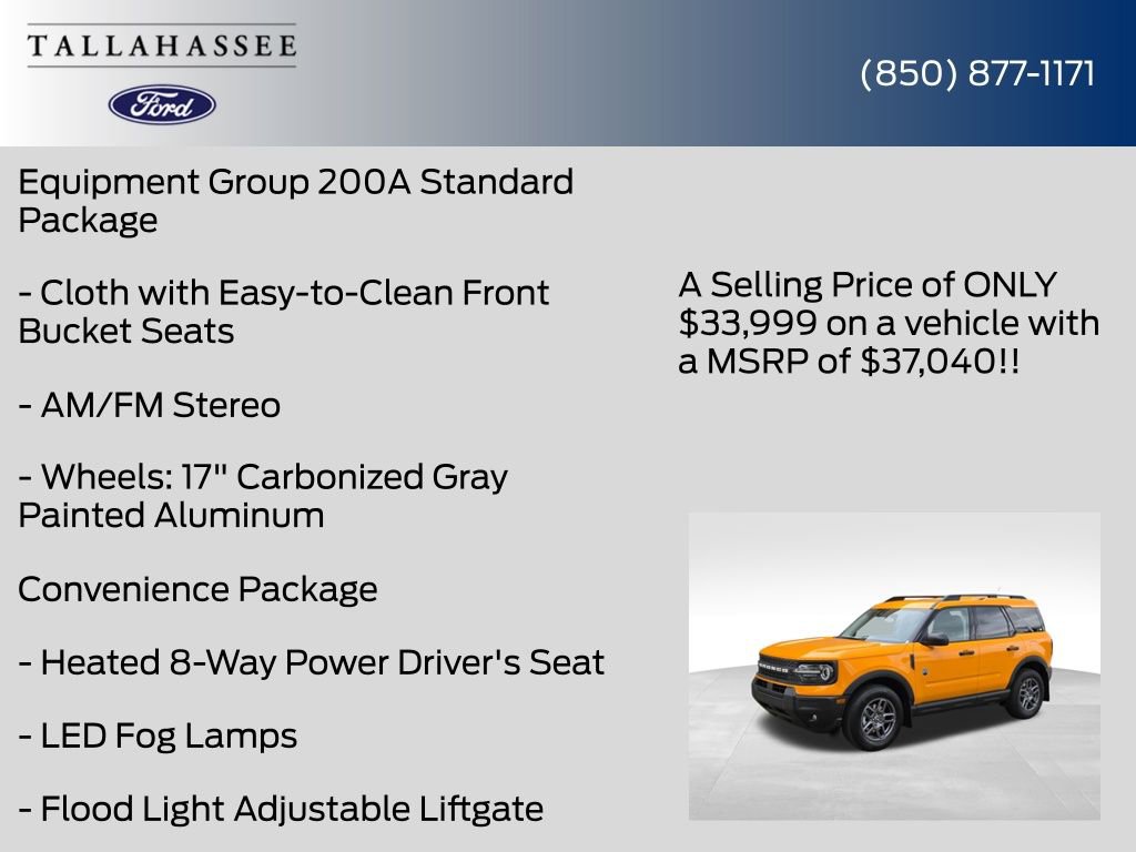 New 2026 Ford Bronco Sport Big Bend w/ Convenience Package AWD/4WD image 12