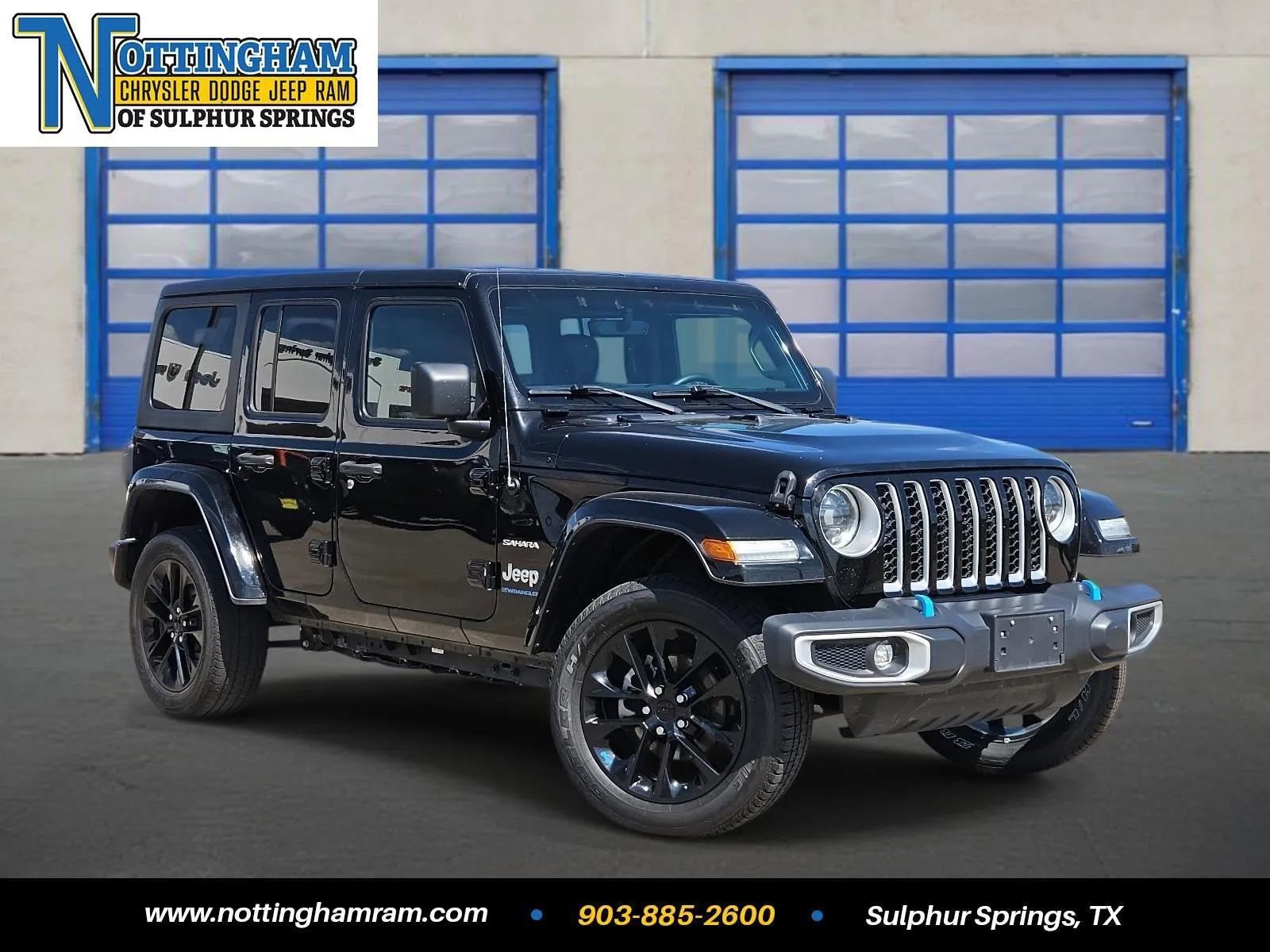 Used 2023 Jeep Wrangler Sahara image 1