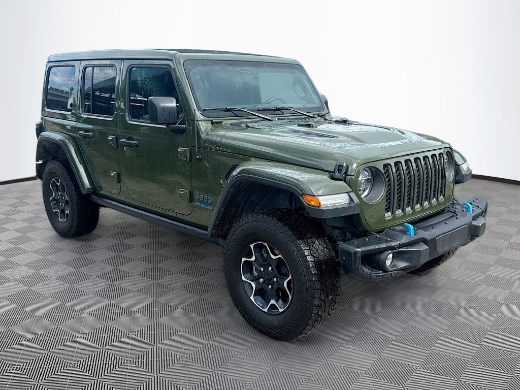 Certified 2022 Jeep Wrangler Unlimited Rubicon 4xe w/ Steel Bumper Group AWD/4WD image 4
