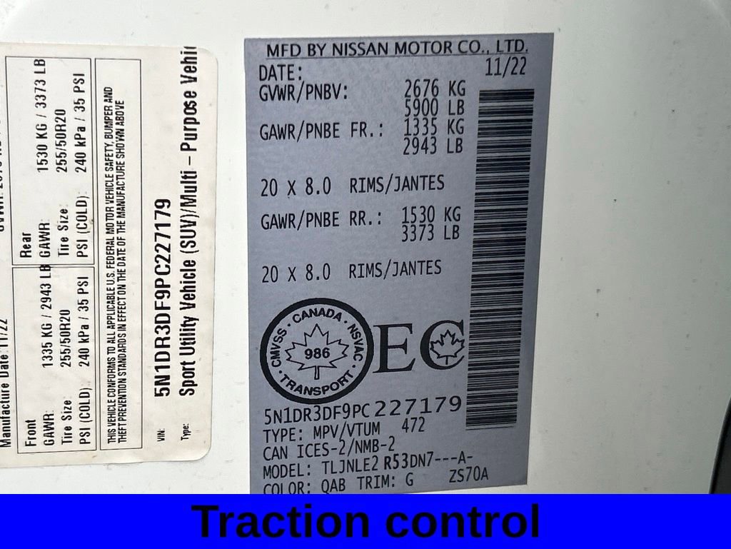 Used 2023 Nissan Pathfinder Platinum AWD/4WD image 12
