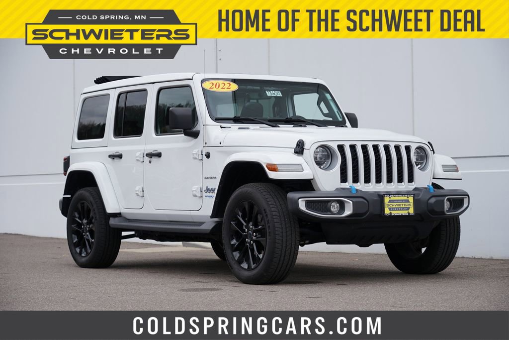 Used 2022 Jeep Wrangler Unlimited Sahara w/ Cold Weather Group image 1