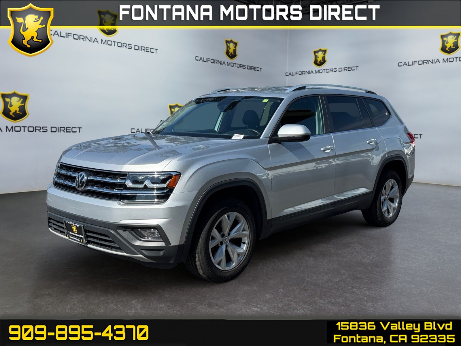 Used 2019 Volkswagen Atlas SE w/ Towing Package FWD image 1