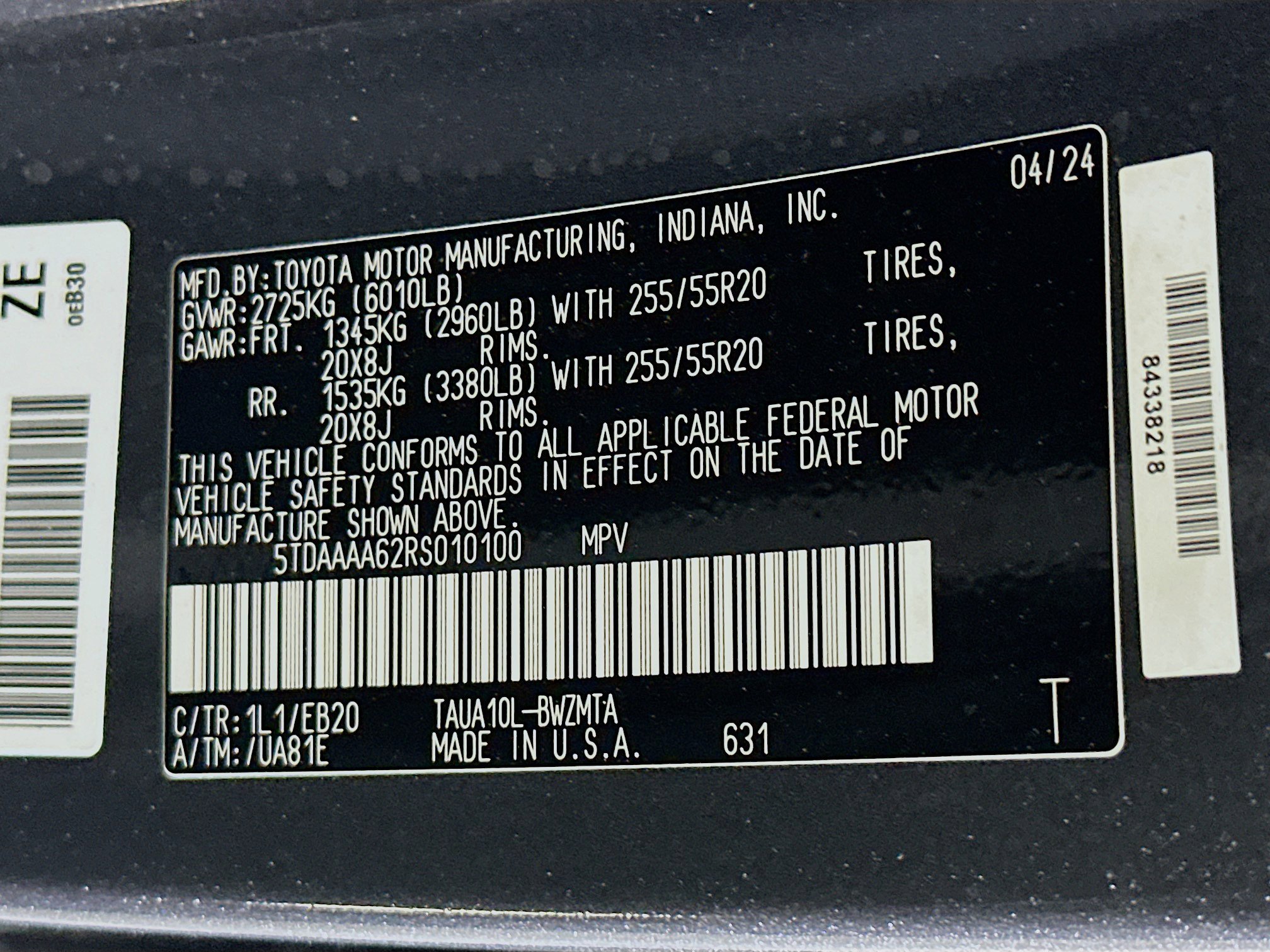 Used 2024 Lexus TX 350 FWD w/ Technology Package image 12