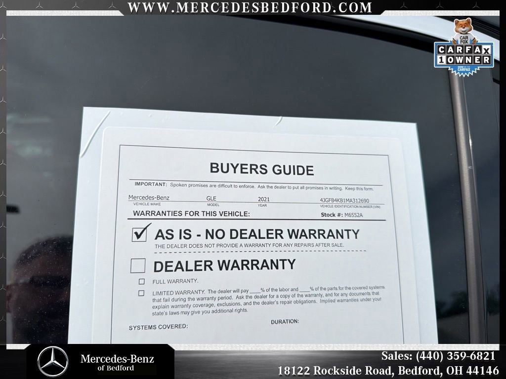 Used 2021 Mercedes-Benz GLE 350 4MATIC image 31