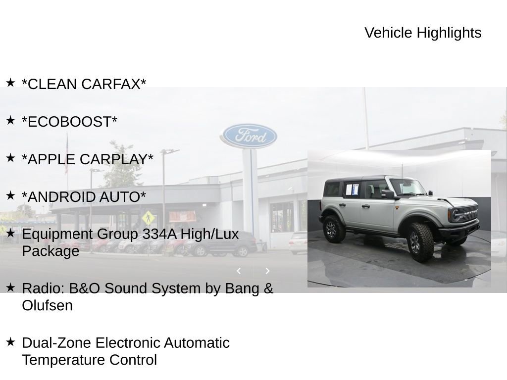 Used 2024 Ford Bronco Badlands image 19