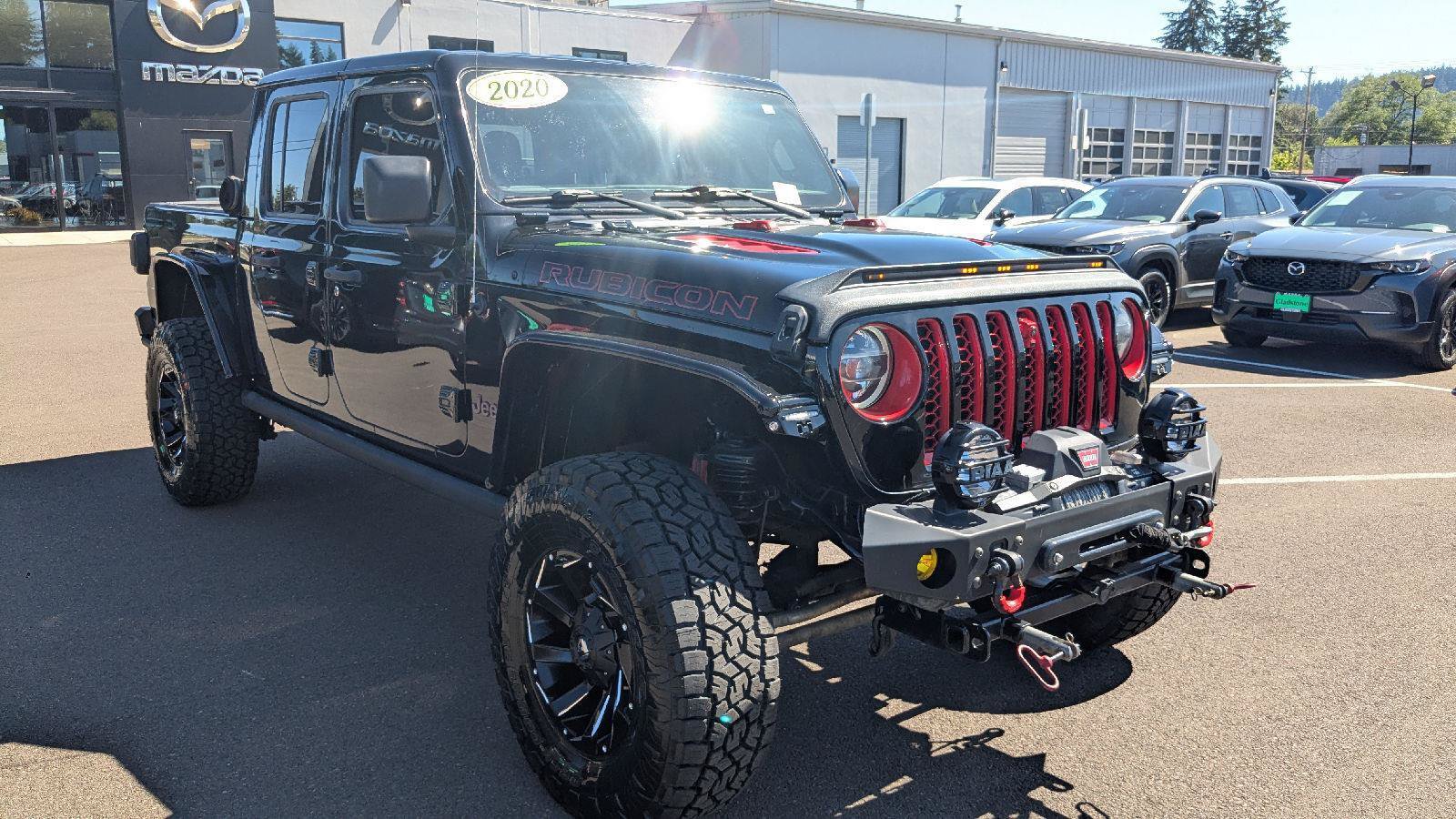 Used 2020 Jeep Gladiator Rubicon w/ Advanced Safety Group AWD/4WD image 8