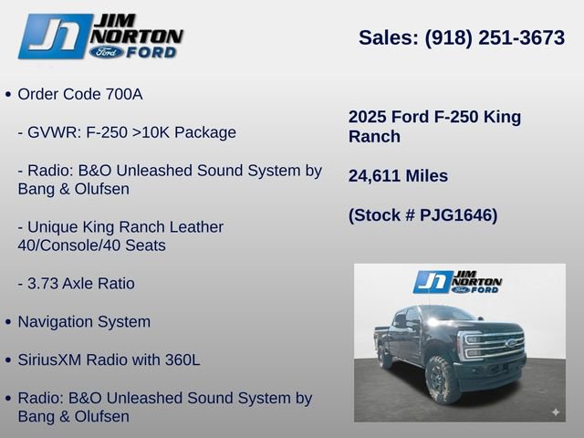 Used 2025 Ford F250 King Ranch AWD/4WD image 14