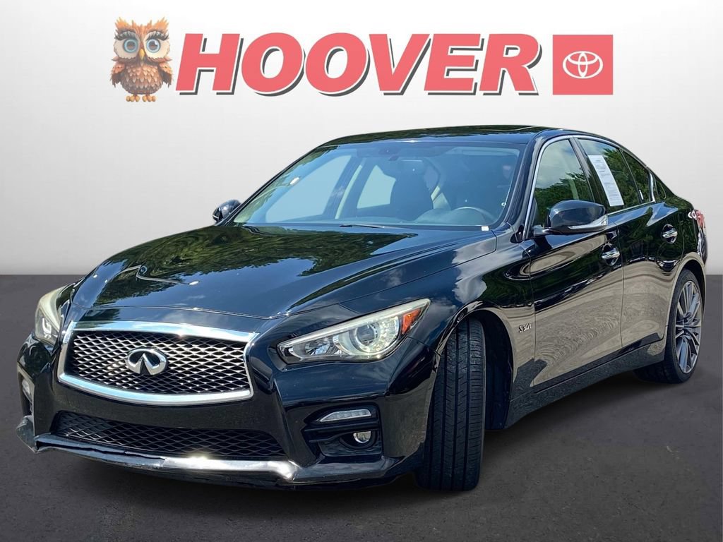 Used 2017 INFINITI Q50 Red Sport 400 RWD image 2