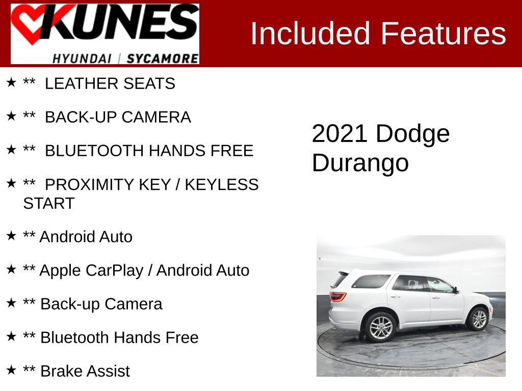 Used 2021 Dodge Durango GT image 2