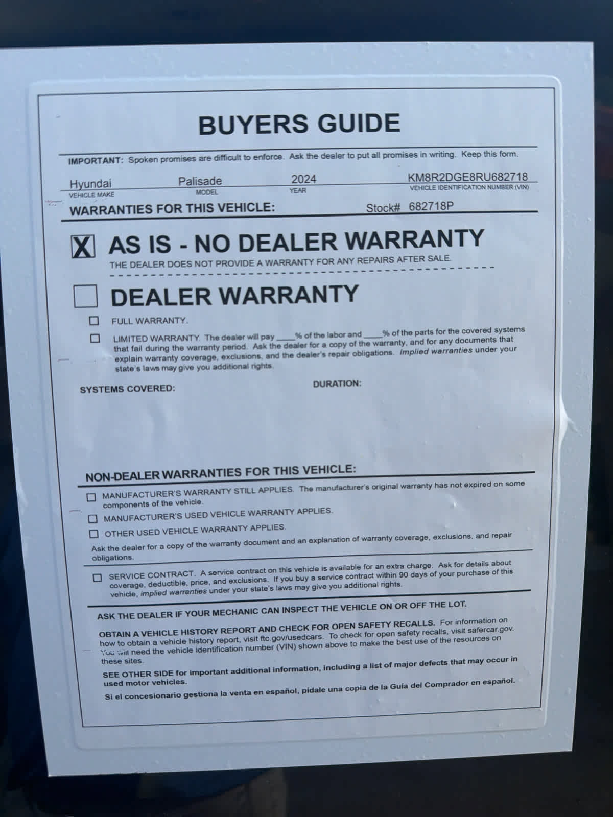 Used 2024 Hyundai Palisade SEL AWD/4WD image 33