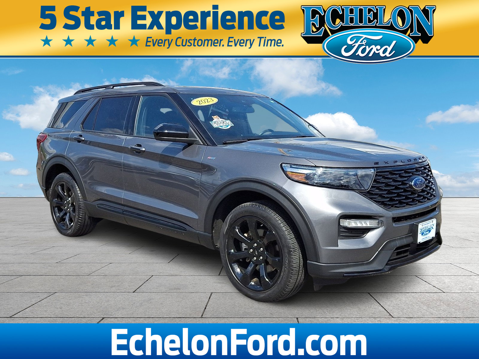 Certified 2023 Ford Explorer ST-Line w/ Class IV Trailer Tow Package image 1
