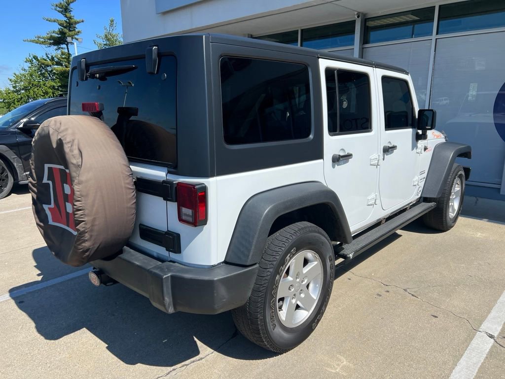 Certified 2018 Jeep Wrangler Unlimited Sport S AWD/4WD image 5