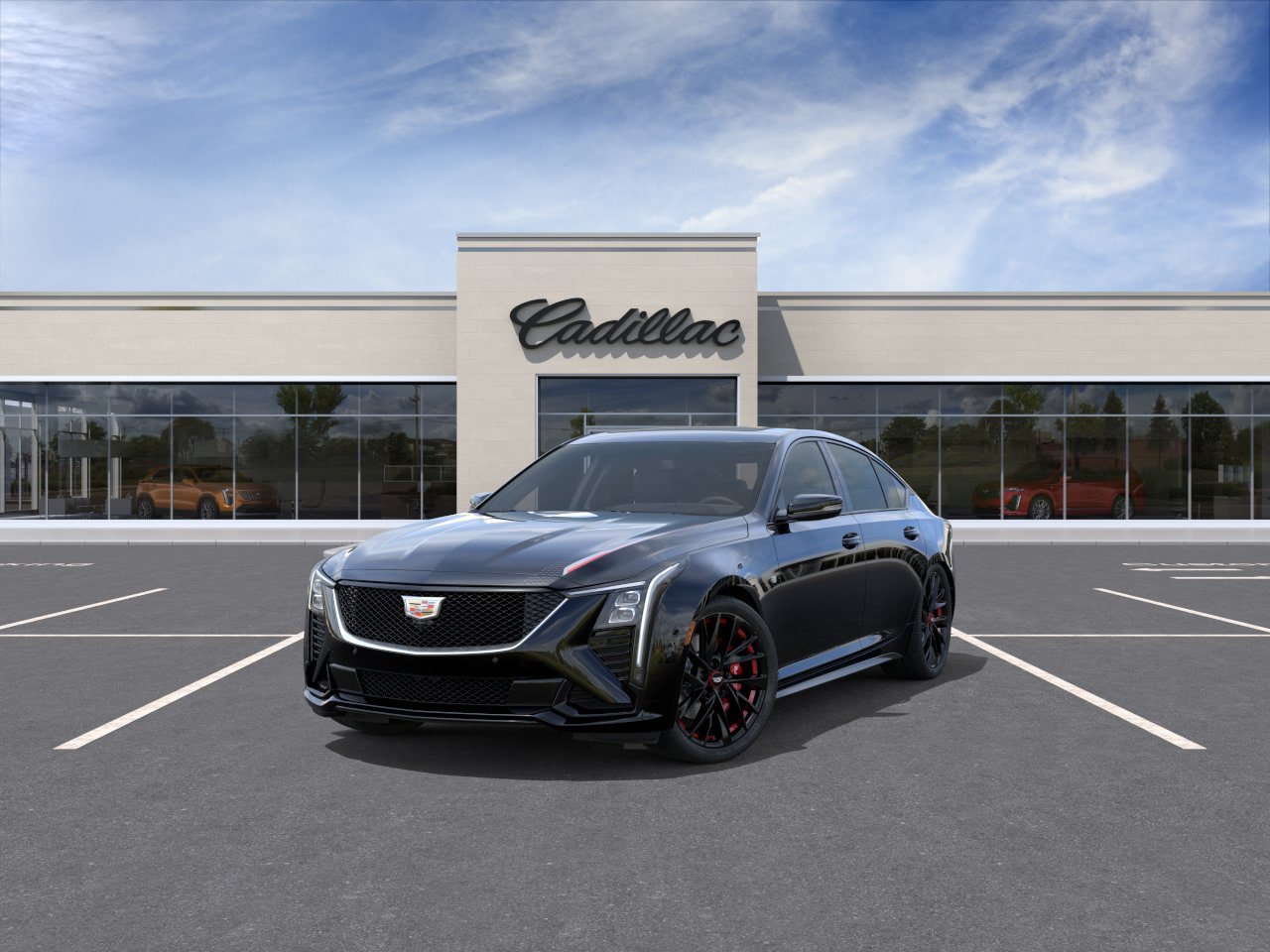 New 2026 Cadillac CT5 Sport w/ LPO, Red Accent Package AWD/4WD image 28