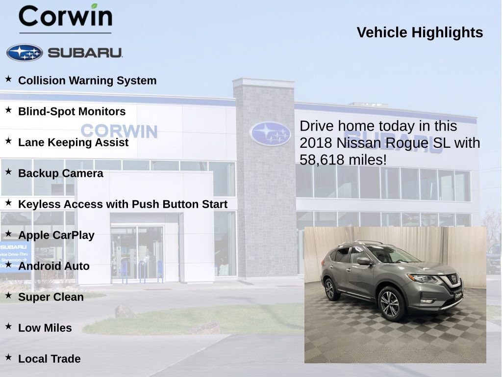 Used 2018 Nissan Rogue SL AWD/4WD image 6