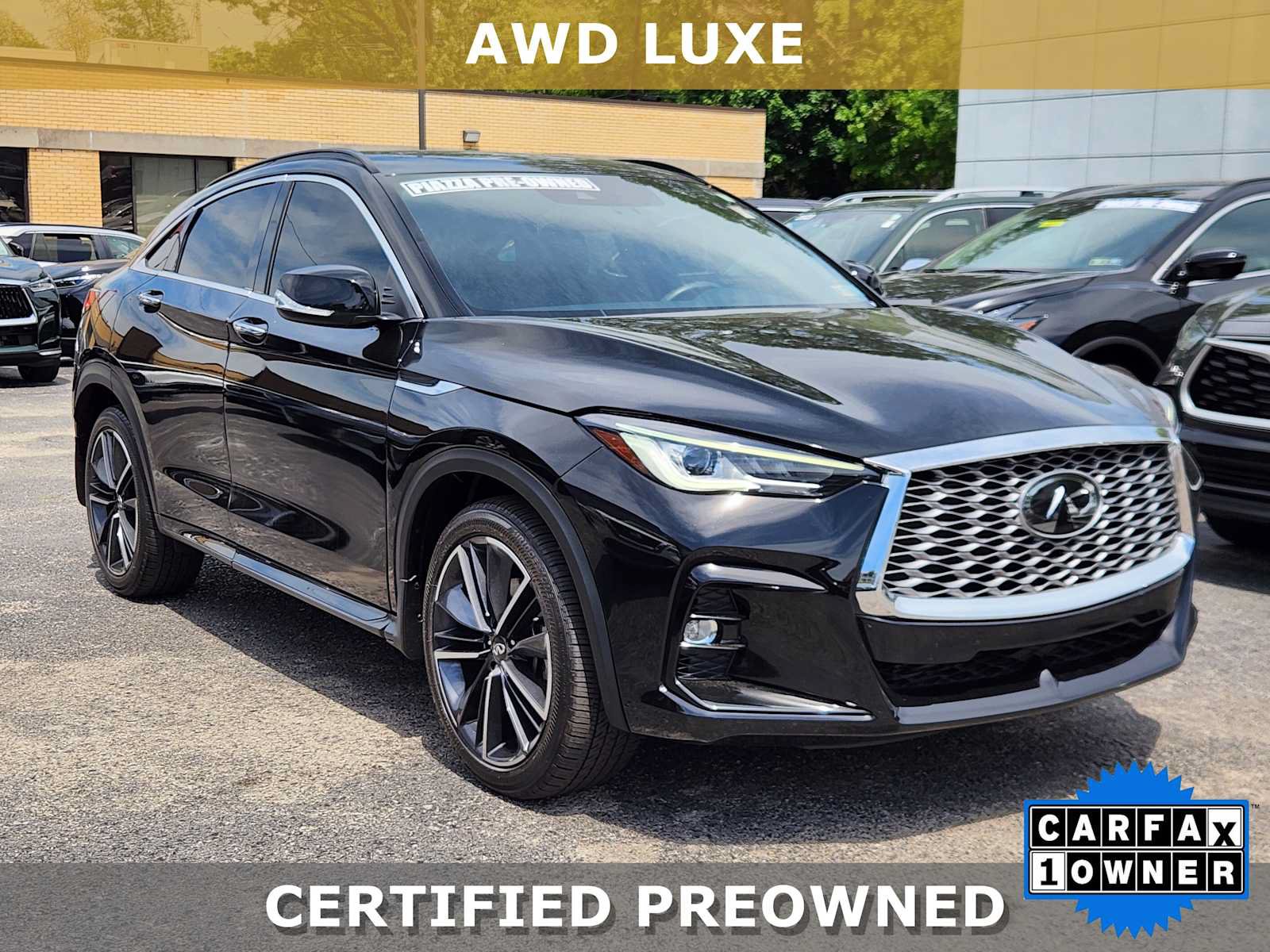 Certified 2023 INFINITI QX55 Luxe w/ Cargo Package AWD/4WD image 1