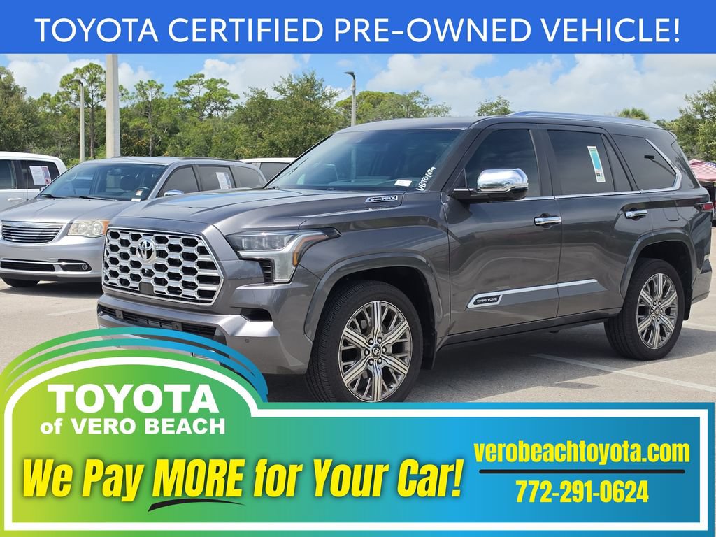 Certified 2026 Toyota Sequoia Capstone AWD/4WD image 1