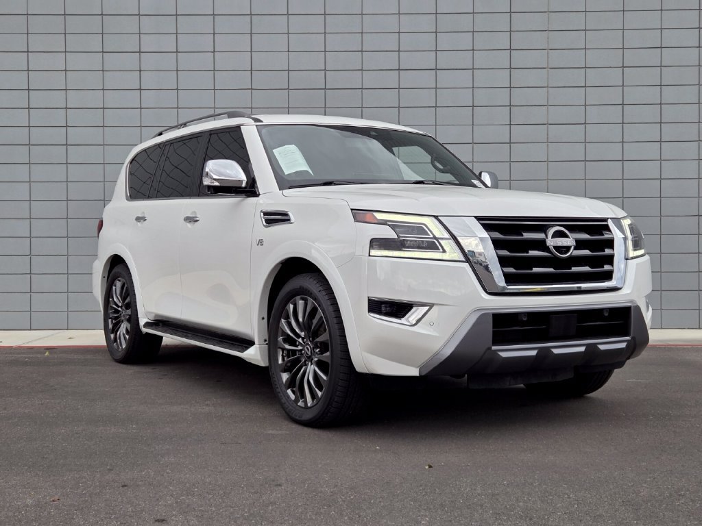 Used 2022 Nissan Armada Platinum w/ Captain's Chairs Package RWD image 6