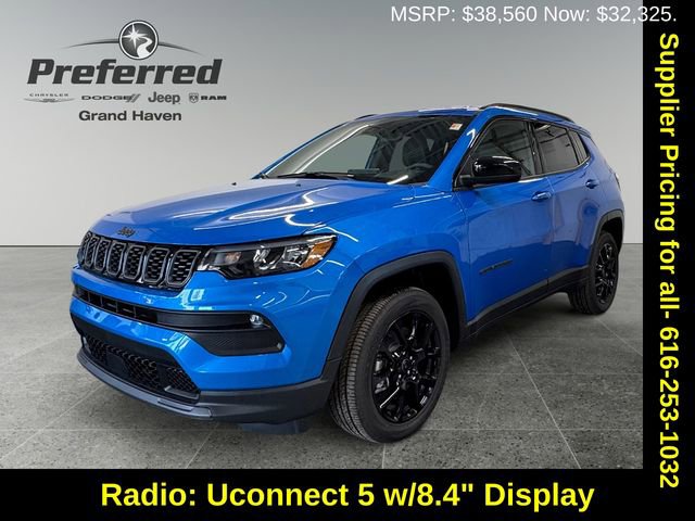 New 2026 Jeep Compass Latitude w/ Quick Order Package 29K