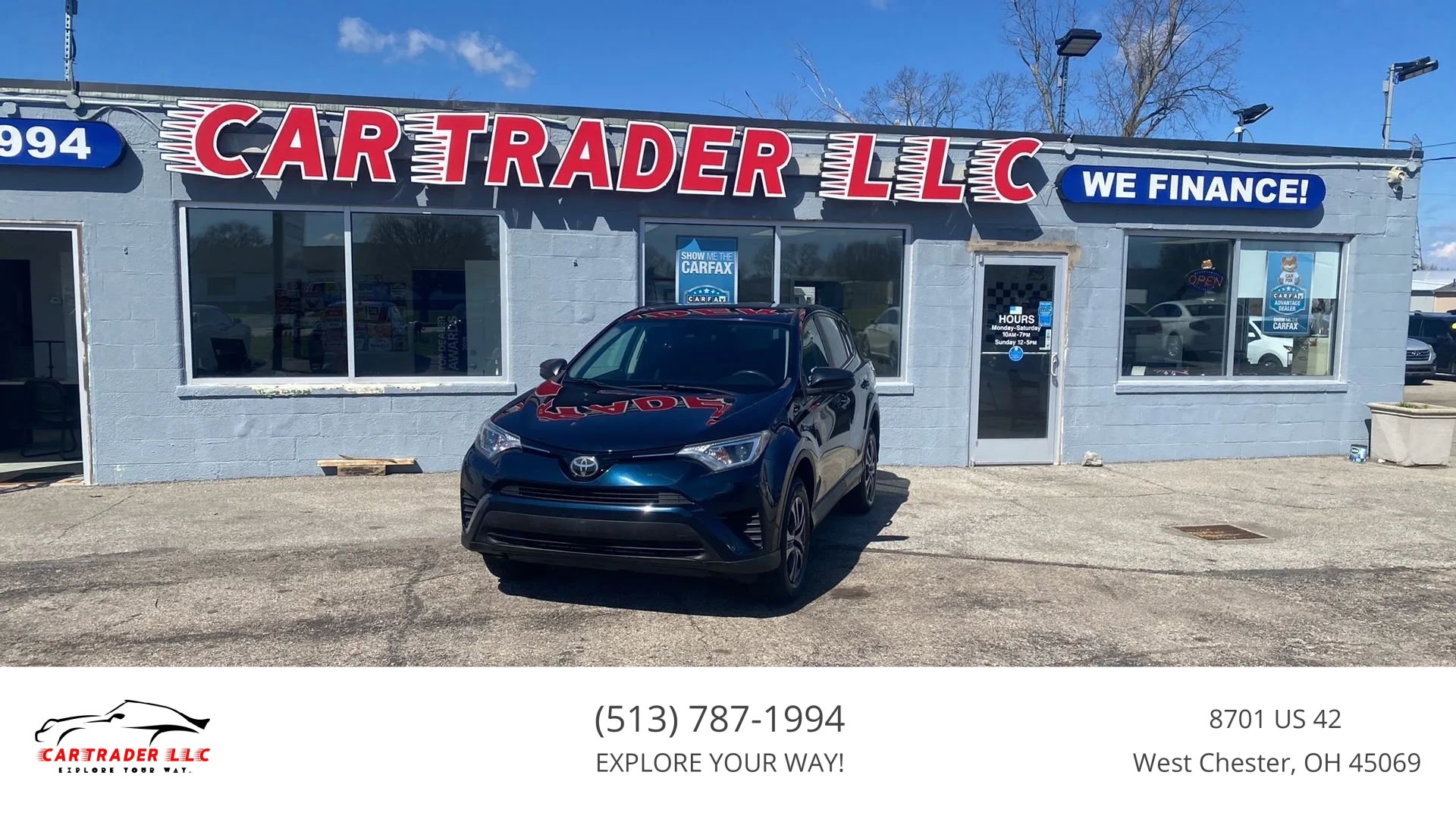 Used 2018 Toyota RAV4 LE w/ All Weather Liner Package