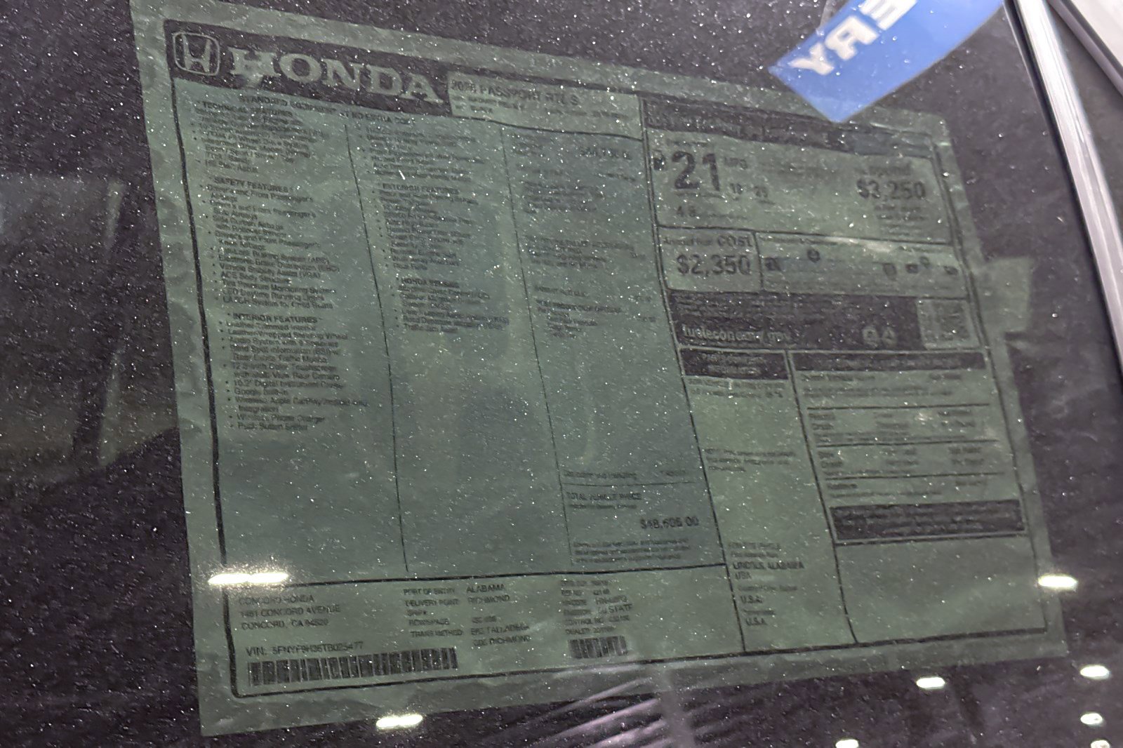 New 2026 Honda Passport RTL image 35