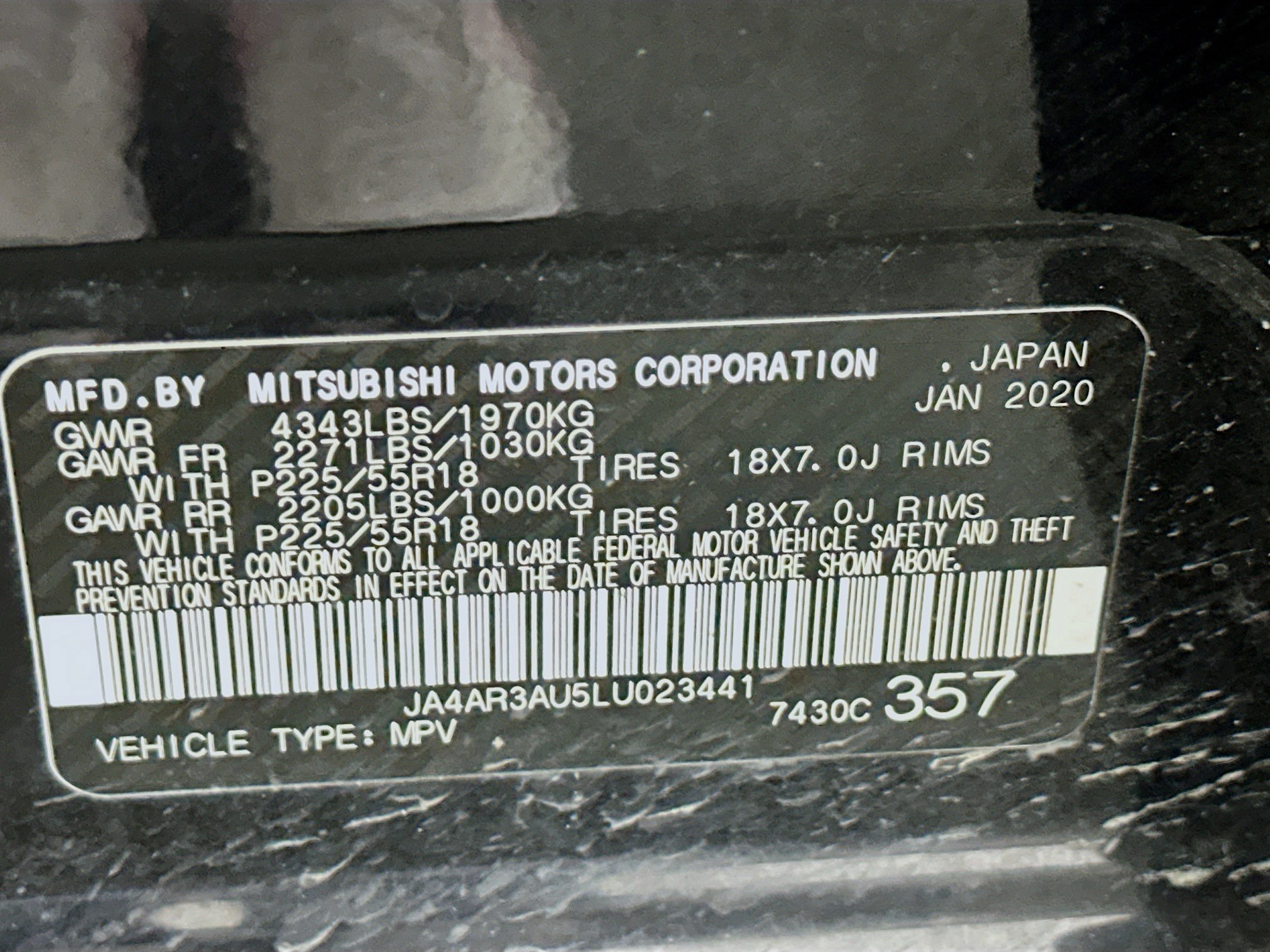 Used 2020 Mitsubishi Outlander Sport SE AWD/4WD image 12