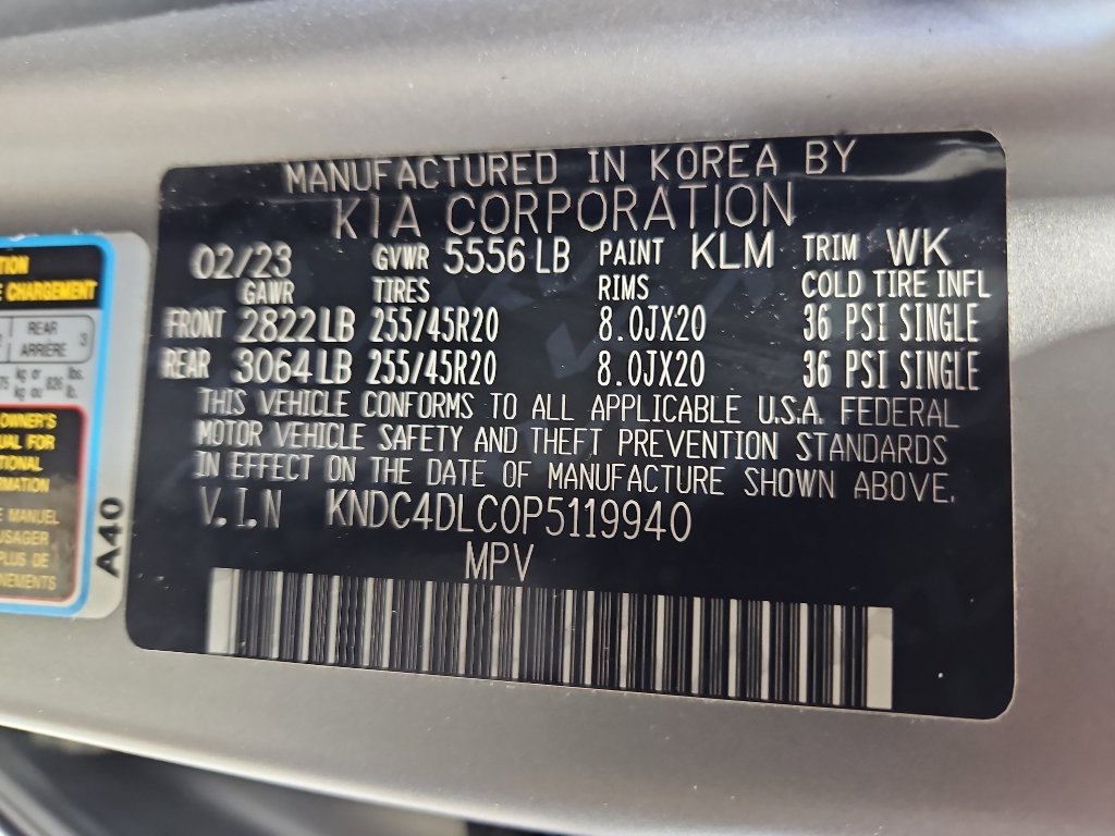 Used 2023 Kia EV6 GT-Line w/ GT-Line White Seat Package AWD/4WD image 30