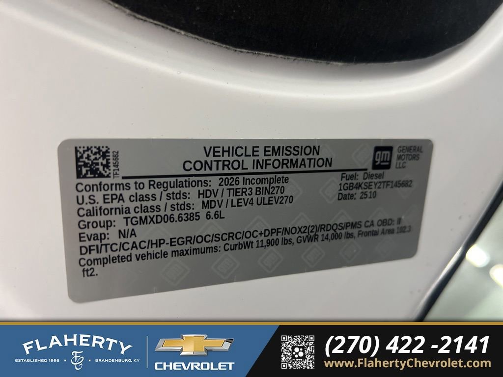 New 2026 Chevrolet Silverado 3500 W/T w/ WT Convenience Package image 17